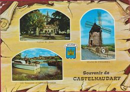 Castelnaudry Eglise St Jean Grand Bassin Moulin De Cugarel Windmolen Windmill Moulin A Vent - Castelnaudary