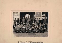 Klassenfotos Schweiz  -  U. Räss-Eberhard Photohaus Solothurn Klasse 1920  Klasse - Orte