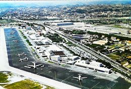 NICE COTE D'AZUR -  1970s  - Aerodrome / Airport (Avion Aircraft Flugzeug) - Transport Aérien - Aéroport