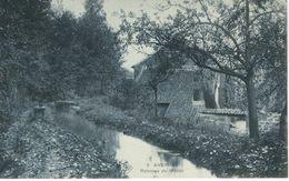 3 AVERNAS : Ruisseau Du Moulin - RARE CPA - Cachet De La Poste 1910 - Hannuit