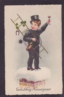 CPA Ramoneurs Enfant Fantaisie RAMONEUR Porte Bonheur Circulé - Humorous Cards