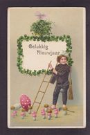 CPA Ramoneurs Enfant Fantaisie RAMONEUR Porte Bonheur Circulé Champignon - Humorous Cards