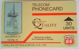 30 Units Phillips Petroleum Co. UK Ltd. - Boorplatformen