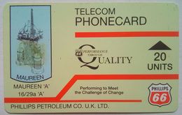 20 Units Phillips Petroleum Co. UK Ltd. - Piattaforme Petrolifere