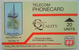 20 Units Phillips Petroleum Co. UK Ltd. - Boorplatformen