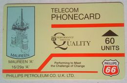 60 Units Phillips Petroleum Co. UK Ltd. - Boorplatformen