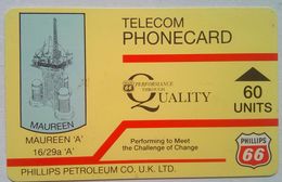 60 Units Phillips Petroleum Co. UK Ltd., IPL Scotland - Piattaforme Petrolifere