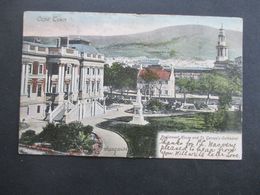 Südafrika Cape Of Good Hope 1905 AK Cape Town Parliament House And St. George's Cathedral Nach Mossel Bay - Kap Der Guten Hoffnung (1853-1904)