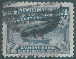 88347 - CANADA: Newfoundland - STAMP: Stanley G #  75 - FINE USED Salmon Fishing - Sonstige & Ohne Zuordnung
