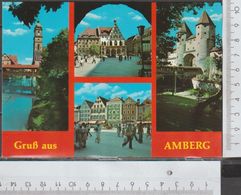 Gruß Aus Amberg 4 Ansichten Ungelaufen  ( AK 914 ) - Amberg