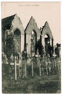 Lo, Loo, L'Eglise Bombardée (pk67451) - Lo-Reninge