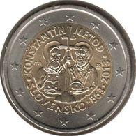 SQ20013.1 - SLOVAQUIE - 2 Euros Commémo. Mission De Cyrille Et Méthode - 2013 - Slovakia