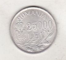 Bnk Sc Romania 25000 Lei 1946 Silver Coin , Excellent Condition - Roumanie