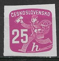 Czechoslovakia 1945. Scott #P31 (M) Newspaper Delivery Boy - Francobolli Per Giornali
