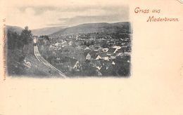 Niderbronn Les Bains      67        Souvenir    . Vue Générale       (voir Scan) - Niederbronn Les Bains