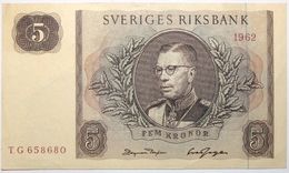 Suède - 5 Kronor - 1962 - PICK 50a - SPL - Suède