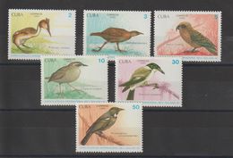 Cuba 1990 Oiseaux 3044-49 6 Val ** MNH - Unused Stamps