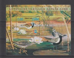 Cuba 2002 Oiseaux BF 175 ** MNH - Hojas Y Bloques