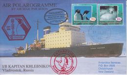 Ross Dependency Antarctica 2002 Ship Post Kapitan Khlebnikov Quark Expeditions - Lettres & Documents