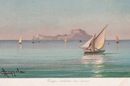 ITALIE. CAPRI .Veduta Da Mare . Illust. A. COPPOLA - Other & Unclassified