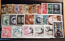 Autriche Austria -  Small Batch Of 25 Stamps Used - Verzamelingen