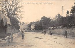 27-PACY-SUR-EURE-L'ENTREE DE LA RUE EDOUARD-ISAMBARD - Pacy-sur-Eure