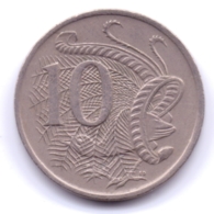 AUSTRALIA 1970: 10 Cents, KM 65 - 10 Cents