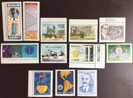 Brazil 1990 12 Commemorative Sets MNH - Ongebruikt