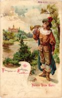 CPA AK Bad Sackingen - Trompeter Von Sackingen - Litho GERMANY (969867) - Bad Saeckingen