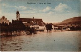 CPA AK Bad Sackingen - Partie Am Rhein GERMANY (969930) - Bad Saeckingen