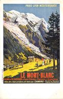 74-LE-MONT-BLANC- CHEMIN DE FER - Chamonix-Mont-Blanc