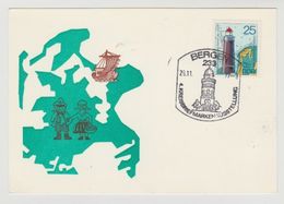 FDC Ersttagsbrief DDR Kreisbriefmarken Ausstellung Bergen 1977 - 1° Giorno – FDC (foglietti)