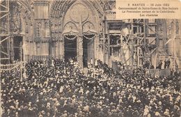 44-NANTES- 26 JUIN 1932, COURONNEMENT DE N-D DAME DE SON-SECOURS LA PROCESSION .... - Nantes