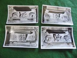 VINTAGE UK ENGLAND: CAMBRIDGESHIRE Ely Catherdral Misericords X4 Wood Carving B&w Scott - Ely