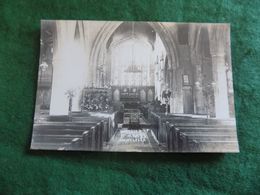 VINTAGE UK ENGLAND: CAMBRIDGESHIRE WHITTLESEA St Mary's Church Interior Sepia Private - Sonstige & Ohne Zuordnung