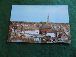 VINTAGE UK ENGLAND: CAMBRIDGESHIRE St Ives Quay & Old Town Colour DVP - Other & Unclassified