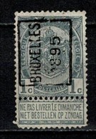 Belg. 1895 PREO 22 Bruxelles (2 Scans) - Roulettes 1894-99