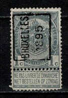 Belg. 1895 PREO 22 Bruxelles (2 Scans) - Roller Precancels 1894-99