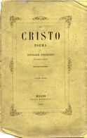 B 3450 - Pezzani, Il Cristo, 1858 - Livres Anciens