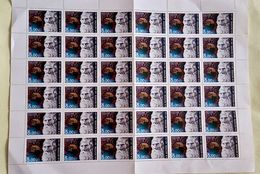 Russia 2007 Sheet 150th Anniv V.M. Bekhterev Psychological Neuroscientist Medicine People Health Stamps MNH Folded - Fogli Completi