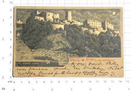 GERMANY - Rheinfels Castle 1911 - VINTAGE POSTCARD (MI#10) - Rhein-Hunsrück-Kreis