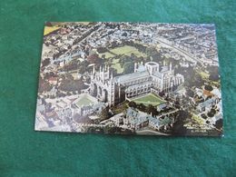 VINTAGE UK ENGLAND: CAMBRIDGESHIRE Peterborough Cathedral Aerial View Tint Aero Pictorial - Other & Unclassified