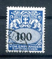 Danzig PORTO 47 Echt Gest. BPP 100EUR (77750 - Taxe