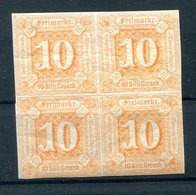 Taxis 19 VIERERBLOCK ** POSTFRISCH 32EUR (77518 - Mint