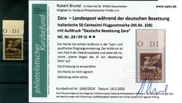 Zara 24III TYPE ** POSTFRISCH Befund 210EUR (H6800 - Duitse Bez.: Zara