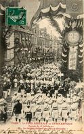 Caen * 37ème Fête Fédérale De Gymnastique * Journée Du 15 Juillet 1911 * Les Société Défilant Sous L'arc De Triomphe - Caen