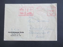1963 Roter AFS Der Senat Von Berlin / In Berlin Gibt Es Was Zu Sehen. Entschädigungsamt Berlin Nach Israel Gesendet!! - Cartas & Documentos