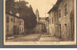 CPA Saint Nicolas De Port (54) Rue Du Haut De Tibly - Saint Nicolas De Port