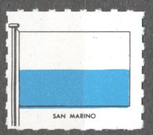 San Marino - FLAG FLAGS Cinderella Label Vignette - Ed. 1950's Great Britain MNH - Andere & Zonder Classificatie
