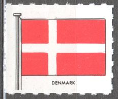 Denmark Danmak - FLAG FLAGS Cinderella Label Vignette - Ed. 1950's Great Britain MNH - Andere & Zonder Classificatie
